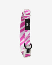 Premium Dog Collar - Multicolor Striped Pattern