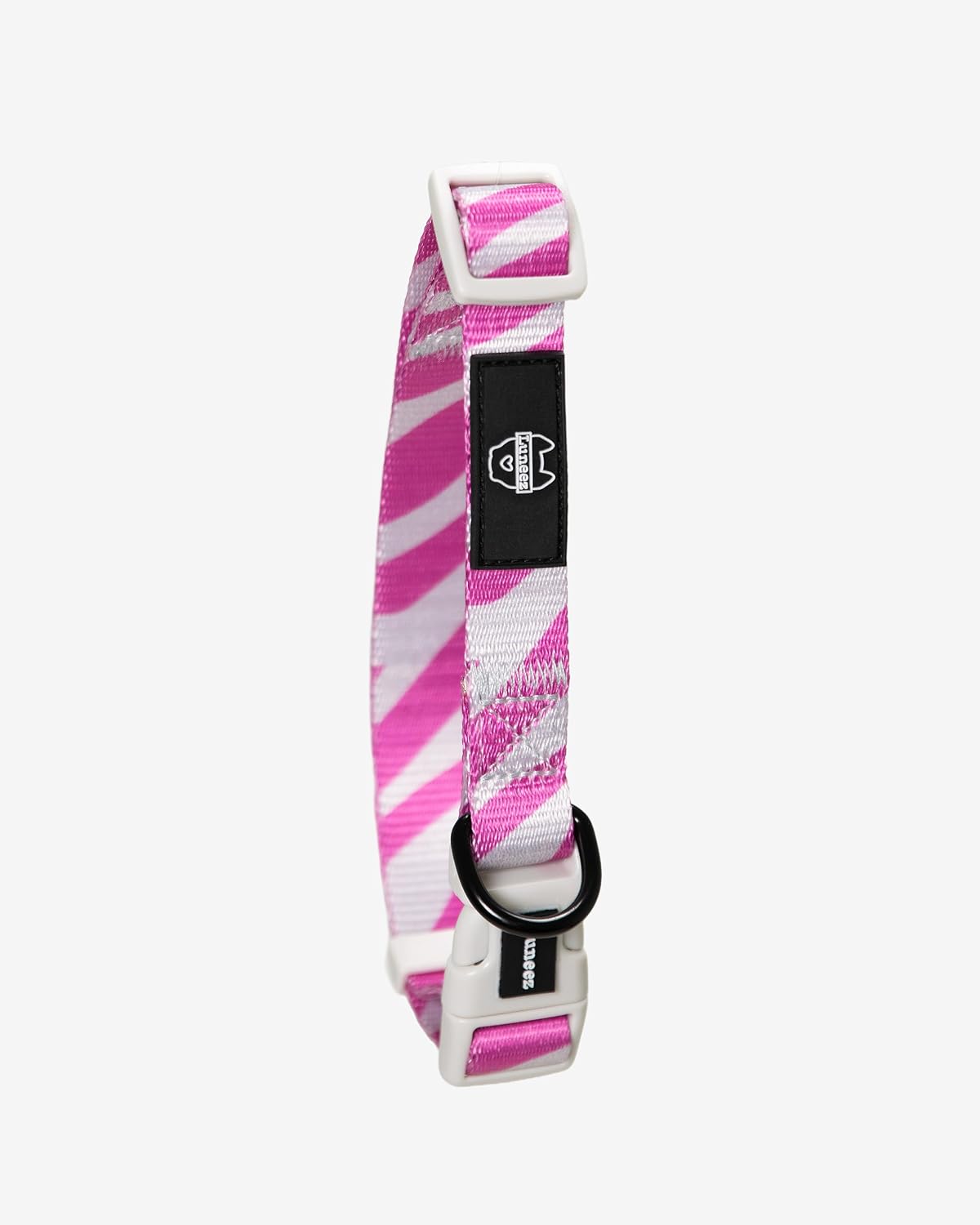 Premium Dog Collar - Multicolor Striped Pattern