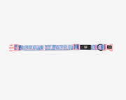 Premium Dog Collar - Multicolor Striped Pattern