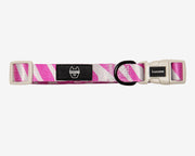 Premium Dog Collar - Multicolor Striped Pattern