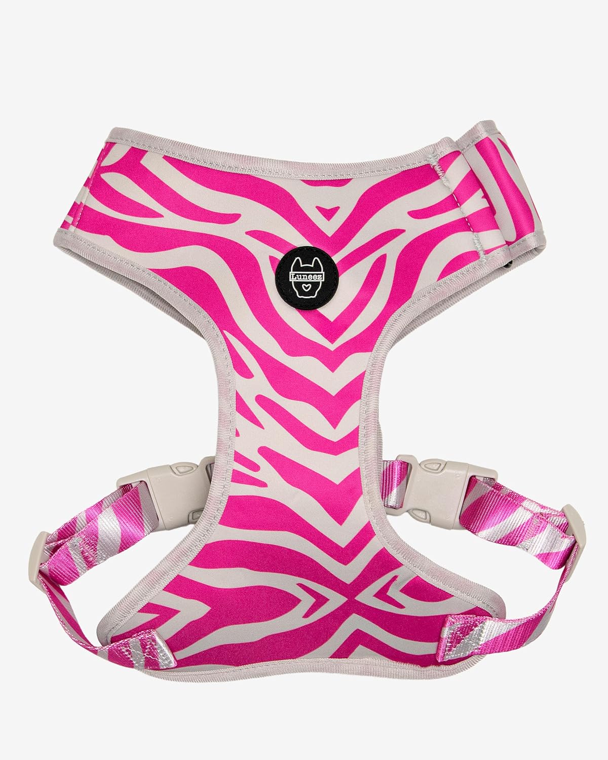 Dog Harness - Multicolored Striped Pattern