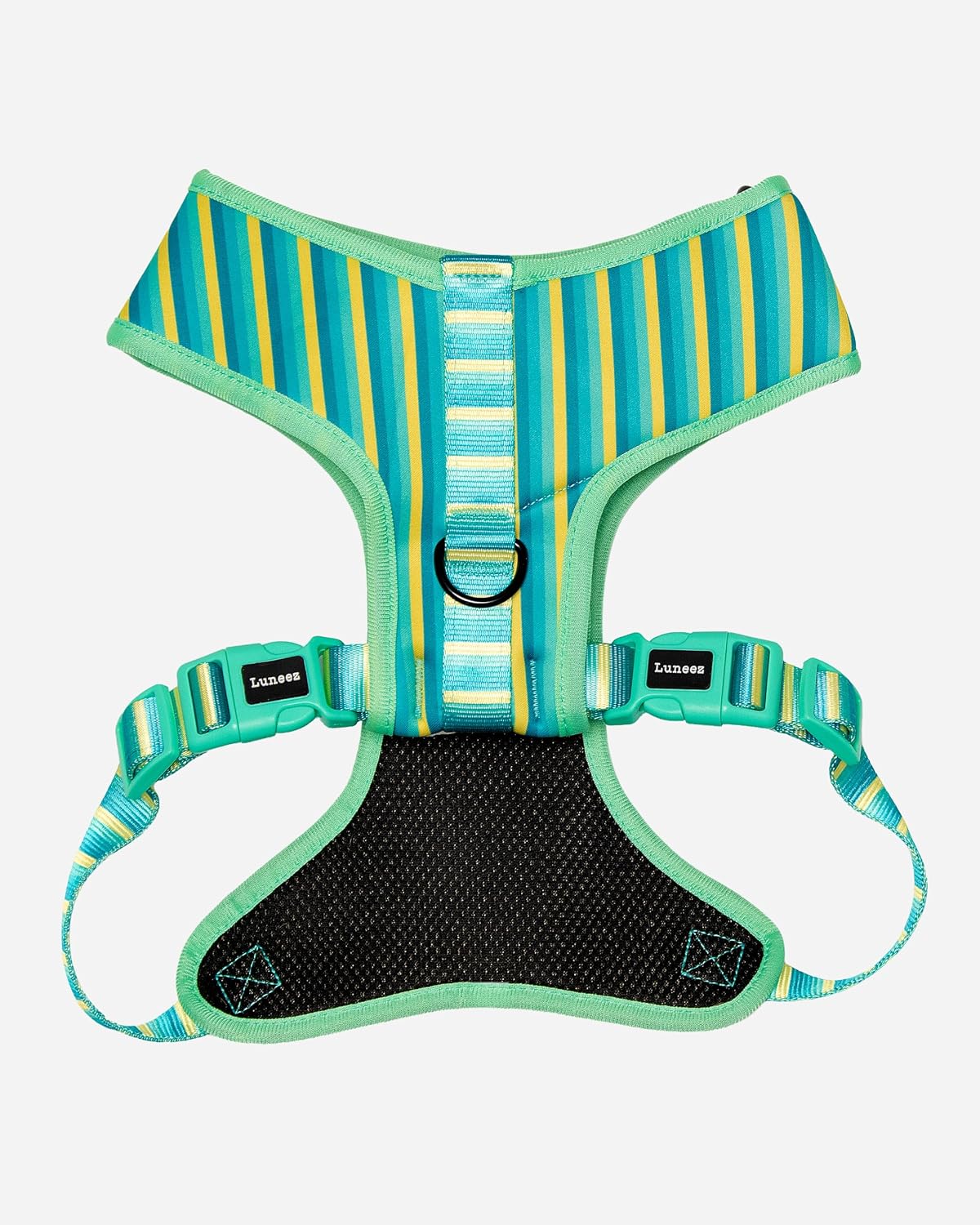 Dog Harness - Multicolored Striped Pattern